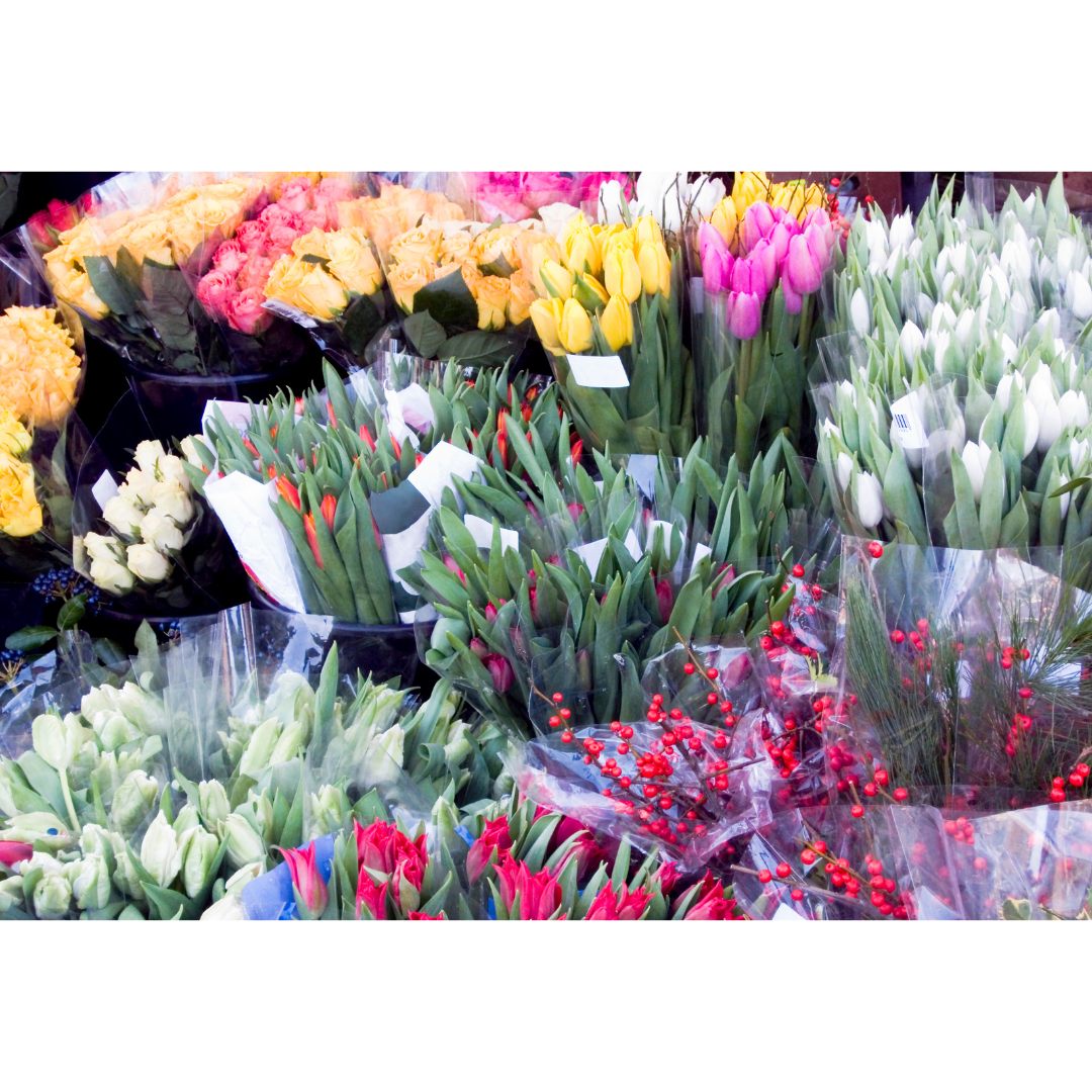mercado de las flores navideño